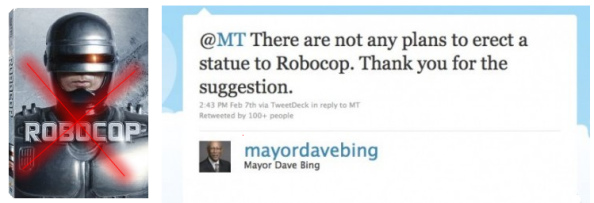 Tweet maire detroit robocop